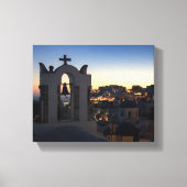 HET MAGISCHE UUR VAN OIA CANVAS AFDRUK (Voorkant)