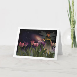 Het Magische wenskaart van de Nacht van de fee Kaart