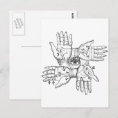 Het magische wiel briefkaart (Voorkant / Achterkant)