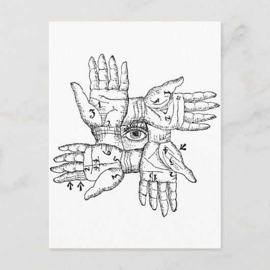 Het magische wiel briefkaart (Voorkant)
