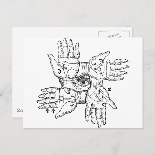 Het magische wiel briefkaart (Voorkant / Achterkant)