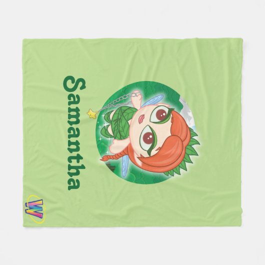 Het Magische Woud van Alyssa Fleece Deken (Voorkant (Horizontaal))