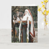 Het Magnificat - Wenskaart Kaart (Gele Bloem)