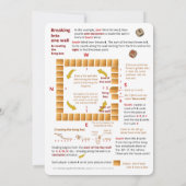 Het Mah-Jong-kaartspel - Verschillen Kaart (Achterkant)