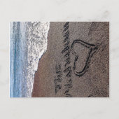 Het Mahalani-strand Briefkaart (Voorkant)