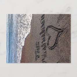 Het Mahalani-strand Briefkaart