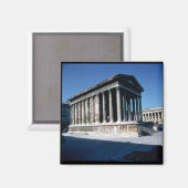 Het Maison Carree Magneet (Voorkant / Achterkant)