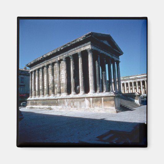 Het Maison Carree Magneet (Voorkant)