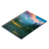 Het majestueuze dennenbos van de vallei notitieboek (Linkerzijde)