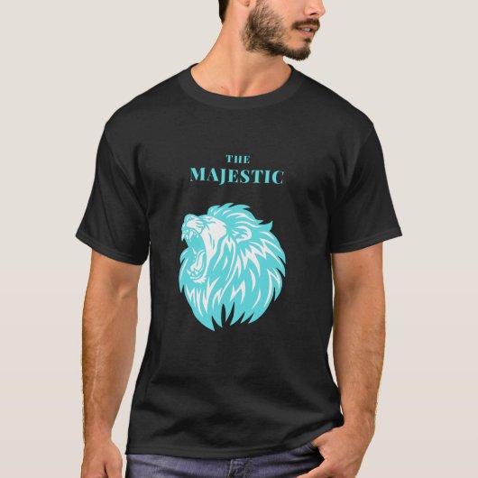 Het majestueuze leeuw T-shirt (Voorkant)