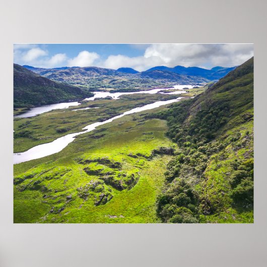 Het majestueuze panorama van Ladies' View-landscha Poster (Voorkant)