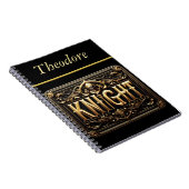 Het Majestueuze Ridderembleem Notitieboek (Rechterzijde)