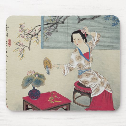 Het maken in de ochtend muismat (Voorkant)