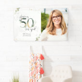 Het maken van 50 blik Goede Groene Goud Botanische Spandoek (Insitu)