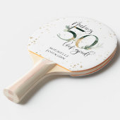 Het maken van 50 blik Goede Groene Goud Botanische Tafeltennisbatje (Voorkant Gekanteld)