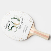 Het maken van 50 blik Goede Groene Goud Botanische Tafeltennisbatje (Zijkant)