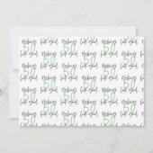 Het maken van 50 kijkt goede fotoverjaardagsuitnod (Achterkant)