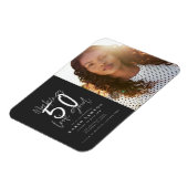 Het maken van 50 kijkt goede fotoverjaardagsuitnod magneet (Linkerzijde)