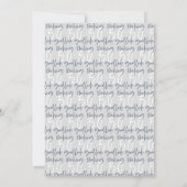 Het maken van 50 ziet er goed uit grijze verjaarda (Achterkant)