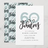 Het maken van 60 een goede moderne typografische v (Voorkant / Achterkant)