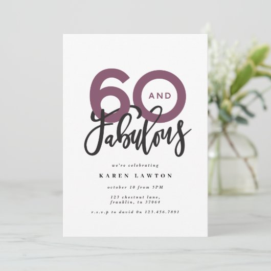 Het maken van 60 een goede moderne typografische v (Staand voorkant)