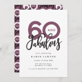 Het maken van 60 een goede moderne typografische v (Voorkant / Achterkant)