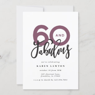 Het maken van 60 een goede moderne typografische v