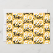 Het maken van 60 kijkt goede fotoverjaardagsuitnod (Achterkant)