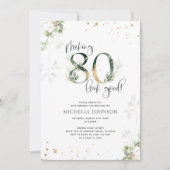 Het maken van 80 blik Goede Groene Goud Botanische Kaart (Voorkant)