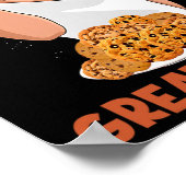Het maken van Cookie Great Again Grappig Trump Mak Poster (Hoek)