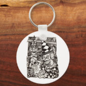 Het maken van de mens door sleutelhanger (Voorkant)