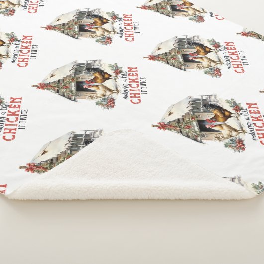 "Het maken van een lijst, Chicken it two" Puns Chr Sherpa Deken (3/4)