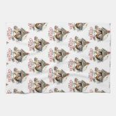 "Het maken van een lijst, Chicken it two" Puns Chr Theedoek (Horizontaal)