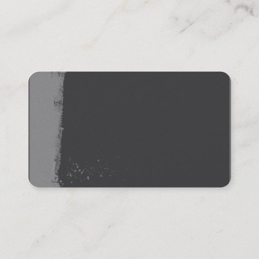 Het maken van een merk Bold Letter C Monogrammed I Visitekaartje (Achterkant)