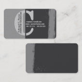 Het maken van een merk Bold Letter C Monogrammed I Visitekaartje (Voorkant / Achterkant)