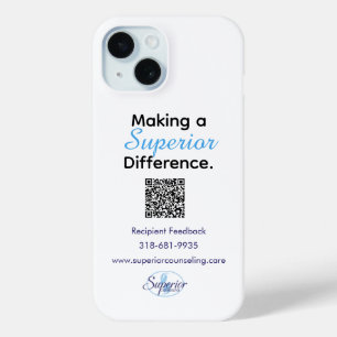 Het maken van een superieure verschil-ontvanger fe iPhone 15 case