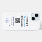 Het maken van een superieure verschil-ontvanger fe Case-Mate iPhone case (Achterkant (horizontaal))