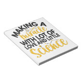 Het maken van een wonderbaarlijke weestijd van lie notitieblok (Schuin)