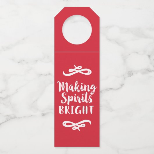 Het maken van gedistilleerde ritten Helderrode geb Flessenhanger (Voorkant)