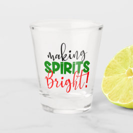 het maken van geesten helder Vakantie partij Kerst Shot Glas