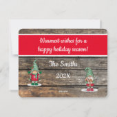 Het maken van Heldere Gnomes van de Spirits (voeg  Feestdagenkaart (Achterkant)