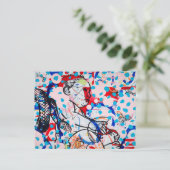 Het maken van herinneringen briefkaart (Staand voorkant)