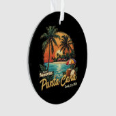 Het maken van herinneringen Punta Cana Family Trip Ornament (voorkant)