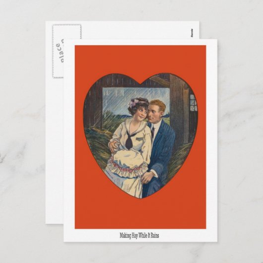 Het maken van Hooi in de Kaart van Valentijn van (Voorkant / Achterkant)