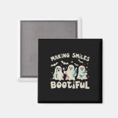 Het maken van Lachen Bootiful Halloween Funny Ghos Magneet (Voorkant / Achterkant)