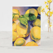 Het maken van Limonade Kaart (Gele Bloem)