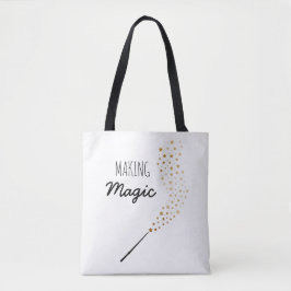Het maken van Magic Shopper Bag Tote Bag