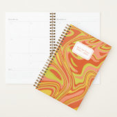 Het maken van plannen Modern kleurrijk Oranje geel Planner (Display)
