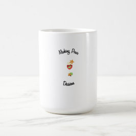 Het maken van Pour Beslissingen met Sangria Glas e Magische Mok