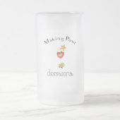 Het maken van pour beslissingen met Sangria wijngl Matglas Bierpul (Center)